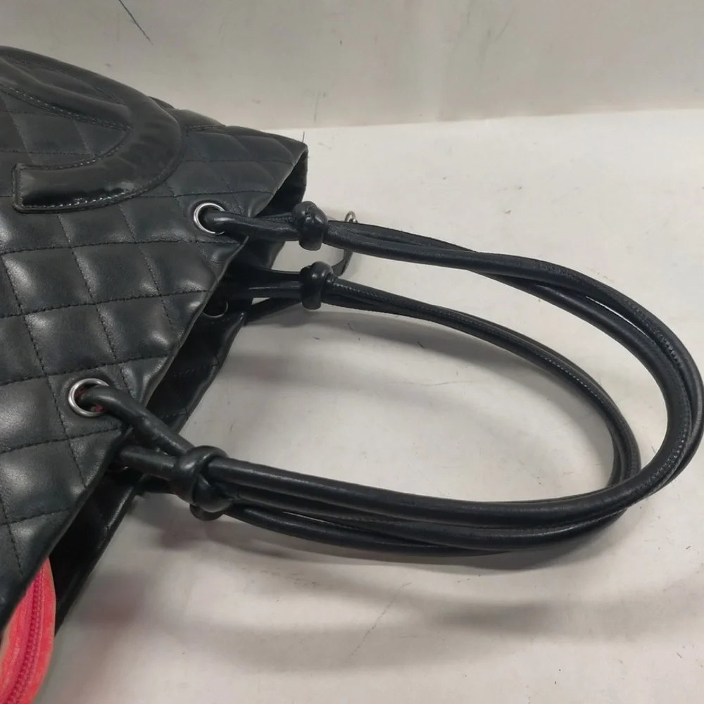 CHANEL CAMBON TOTE CALFSKIN LEATHER